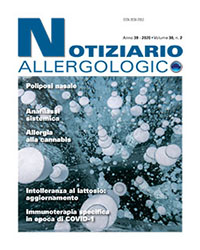 notiziario allergologico volume 38 n.2